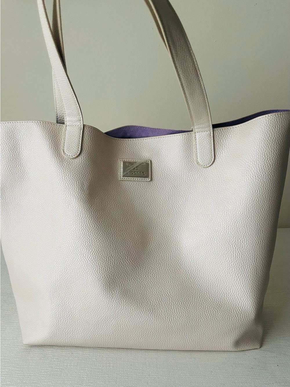 Arbonne Purse Hand Bag Tote Faux Leather